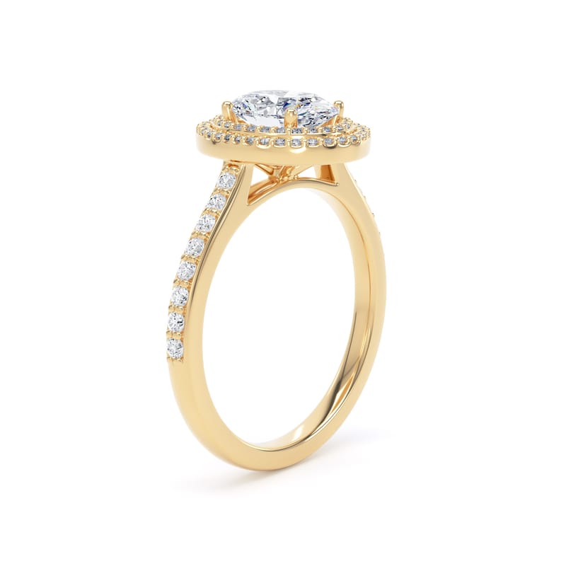 OHW02 Oval Engagement Ring