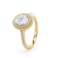 OHW02 Oval Engagement Ring
