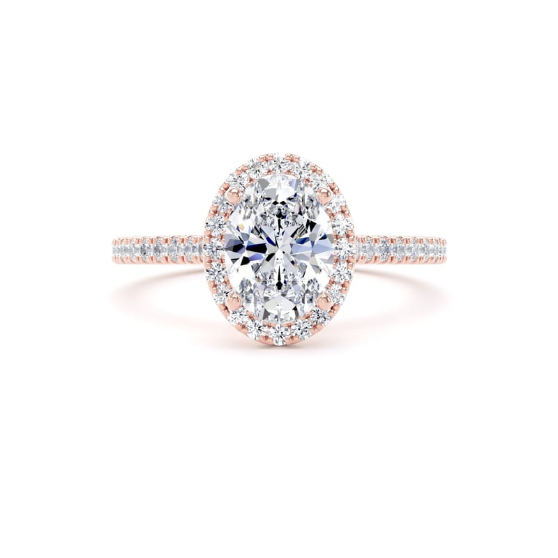 OHW03 Oval Engagement Ring
