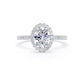 OHW03 Oval Engagement Ring