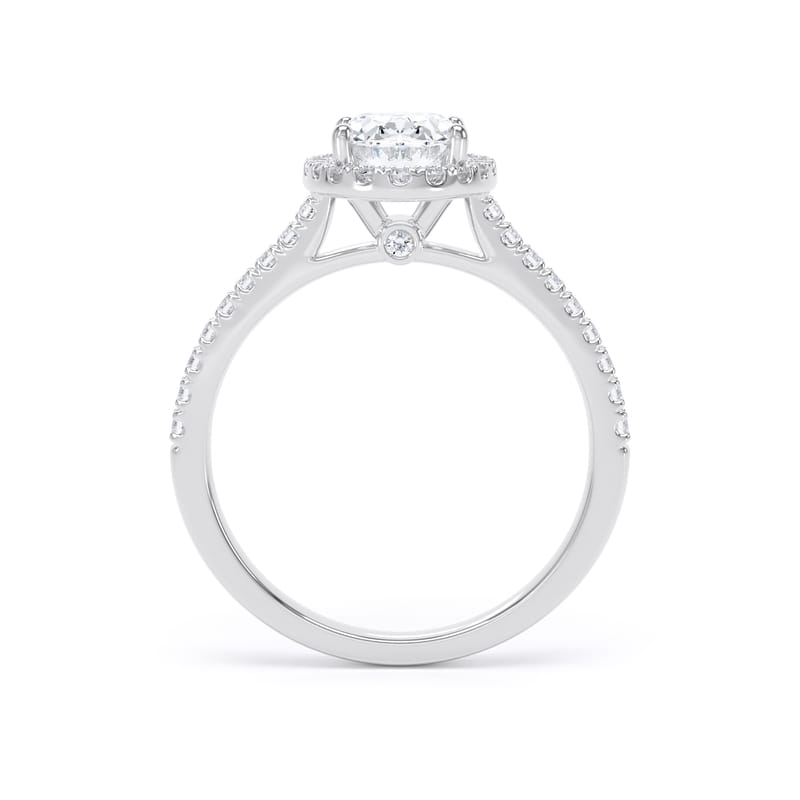 OHW03 Oval Engagement Ring