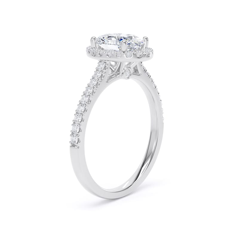 OHW03 Oval Engagement Ring