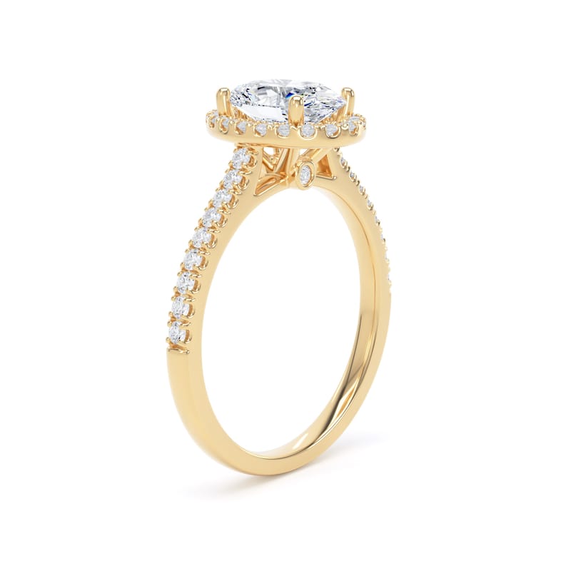 OHW03 Oval Engagement Ring