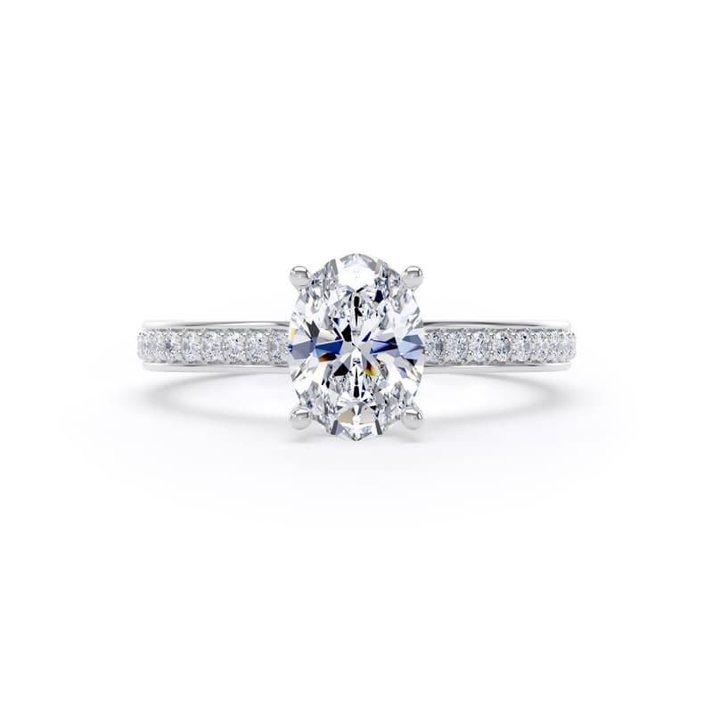 OSG01 Oval Engagement Ring