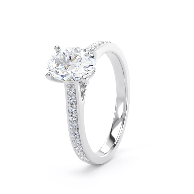 OSG01 Oval Engagement Ring