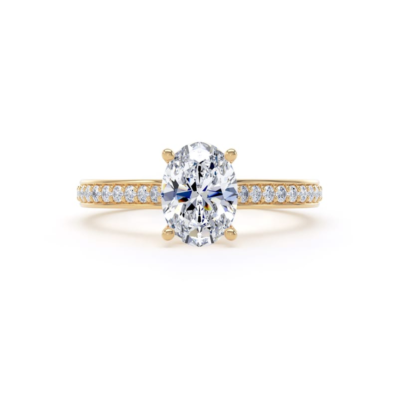 OSG01 Oval Engagement Ring