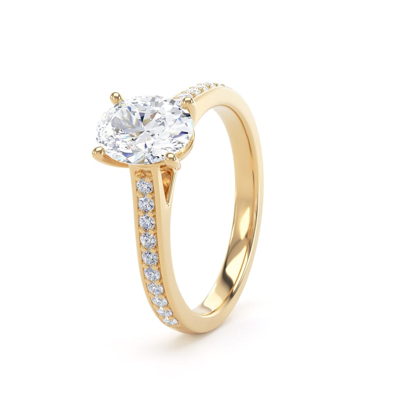 OSG01 Oval Engagement Ring