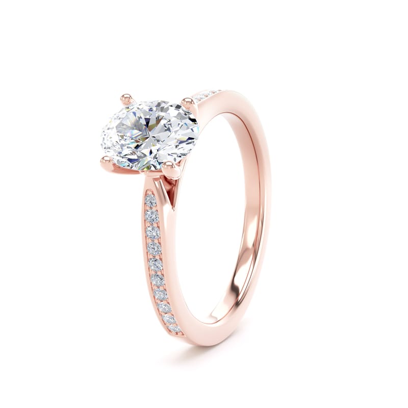 OSG02 Oval Engagement Ring