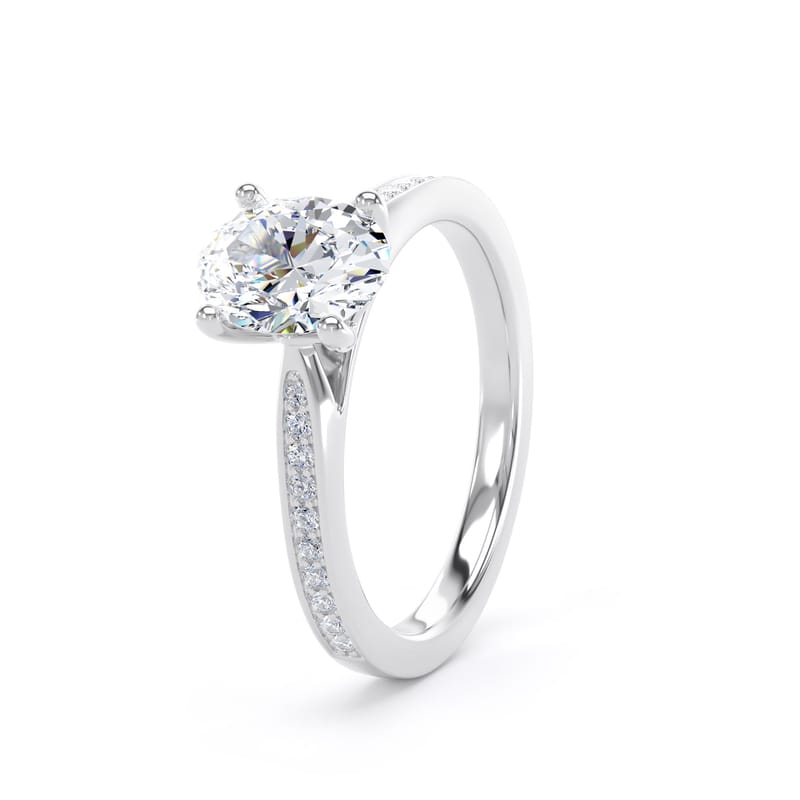 OSG02 Oval Engagement Ring