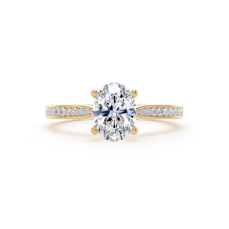 OSG02 Oval Engagement Ring