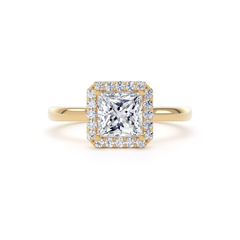 PHP01 Princess Engagement Ring