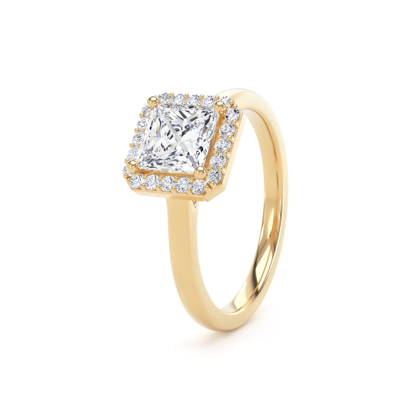 PHP01 Princess Engagement Ring
