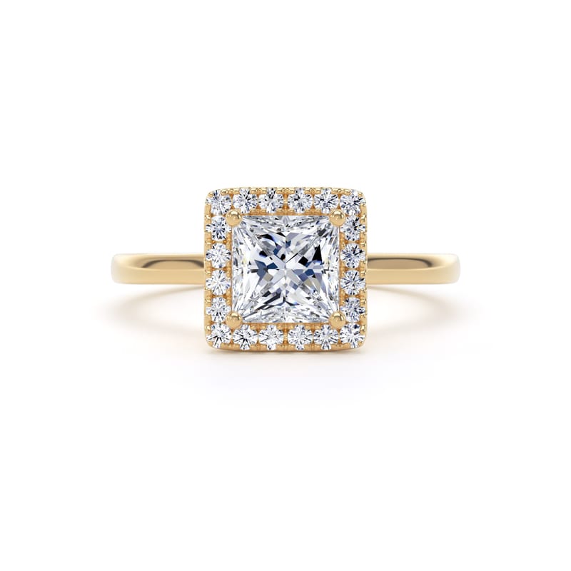 PHP02 Princess Engagement Ring