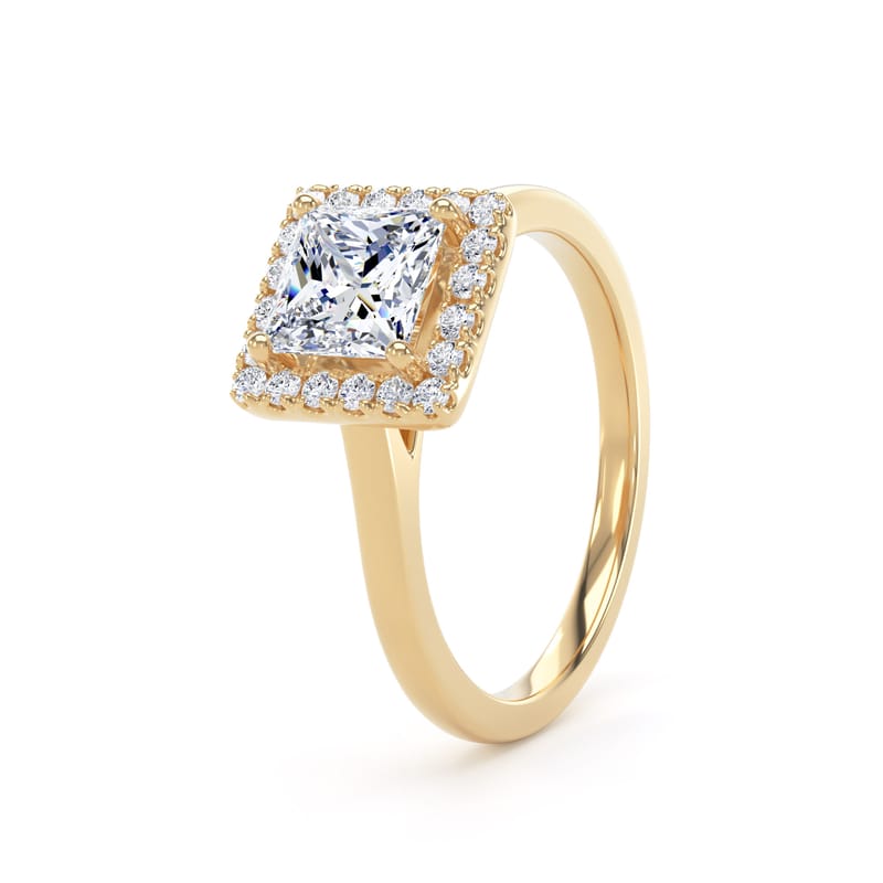 PHP02 Princess Engagement Ring