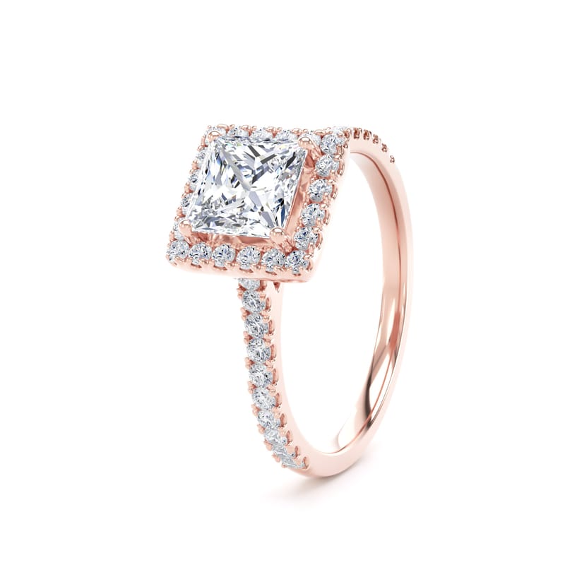 PHW01 Princess Engagement Ring