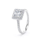 PHW01 Princess Engagement Ring