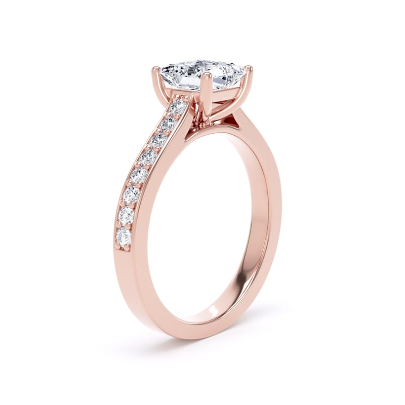 PSG01 Princess Engagement Ring