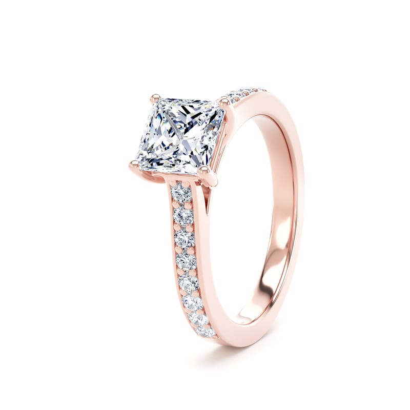PSG01 Princess Engagement Ring