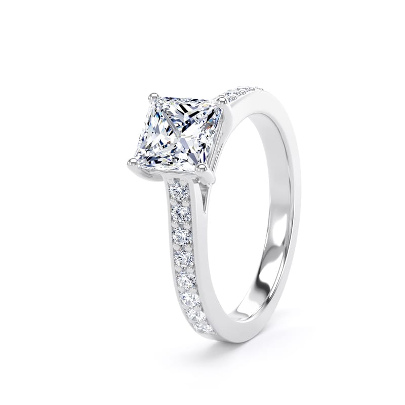 PSG01 Princess Engagement Ring