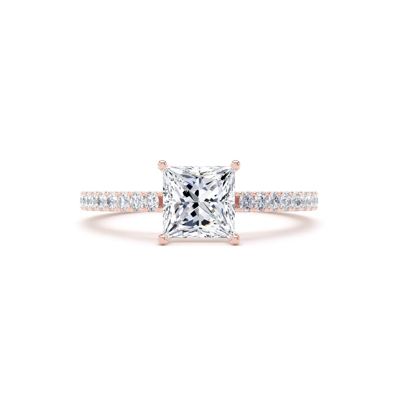 PSW01 Princess Engagement Ring