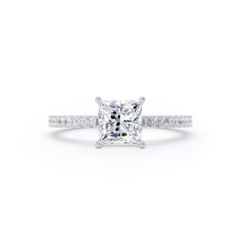 PSW01 Princess Engagement Ring