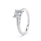 PSW01 Princess Engagement Ring
