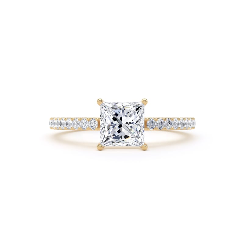 PSW01 Princess Engagement Ring