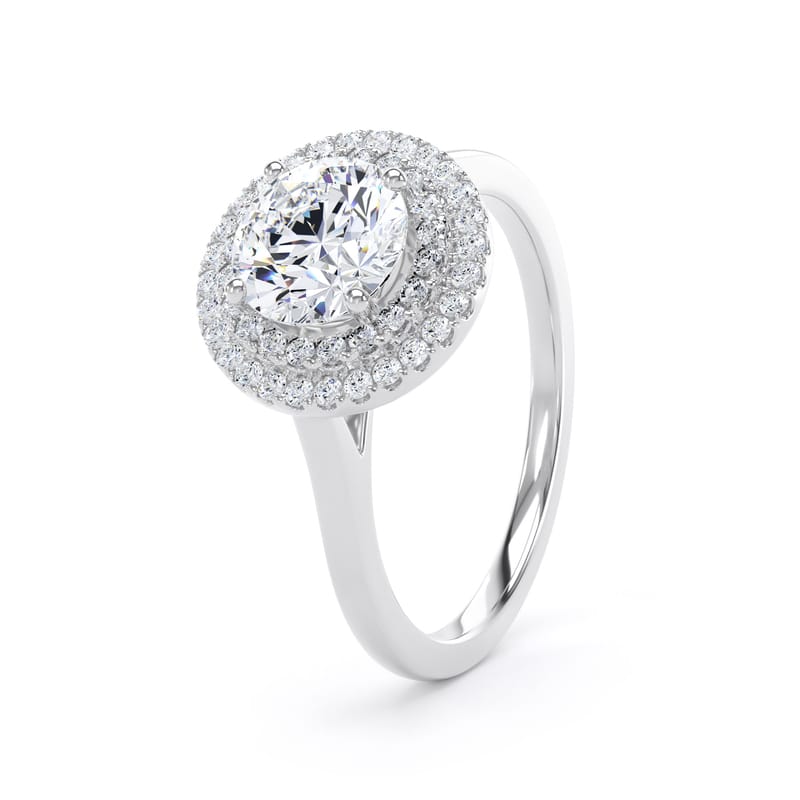 RHP02 Round Engagement Ring