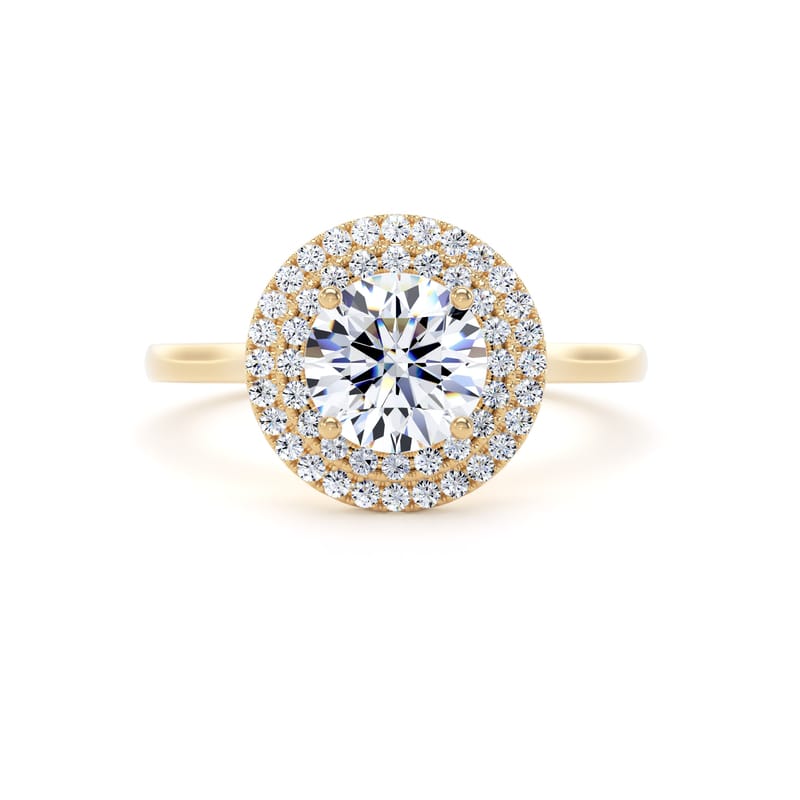RHP02 Round Engagement Ring