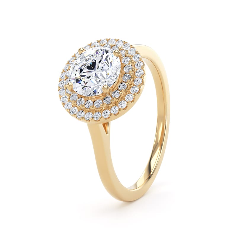 RHP02 Round Engagement Ring