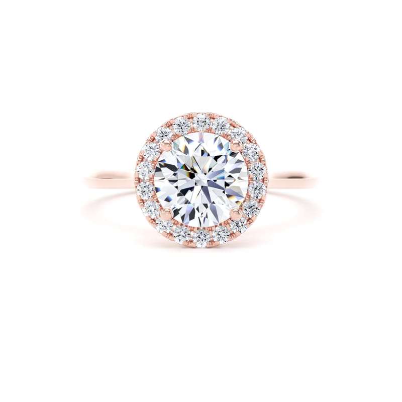 RHP03 Round Engagement Ring