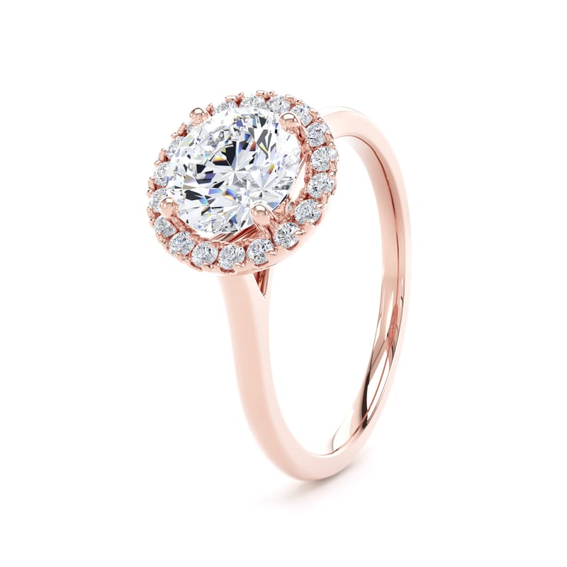 RHP03 Round Engagement Ring