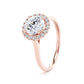 RHP03 Round Engagement Ring