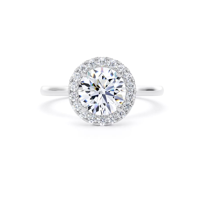 RHP03 Round Engagement Ring