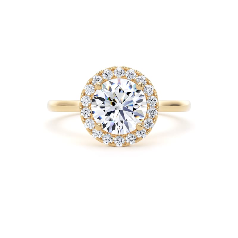RHP03 Round Engagement Ring