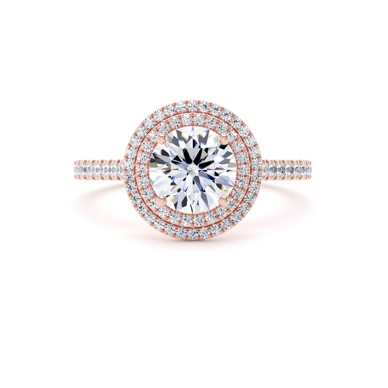 RHW02 Round Engagement Ring