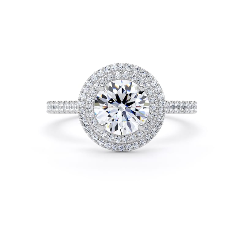 RHW02 Round Engagement Ring