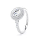 RHW02 Round Engagement Ring