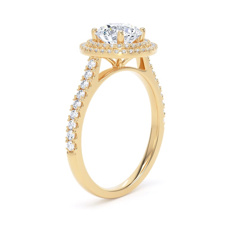 RHW02 Round Engagement Ring