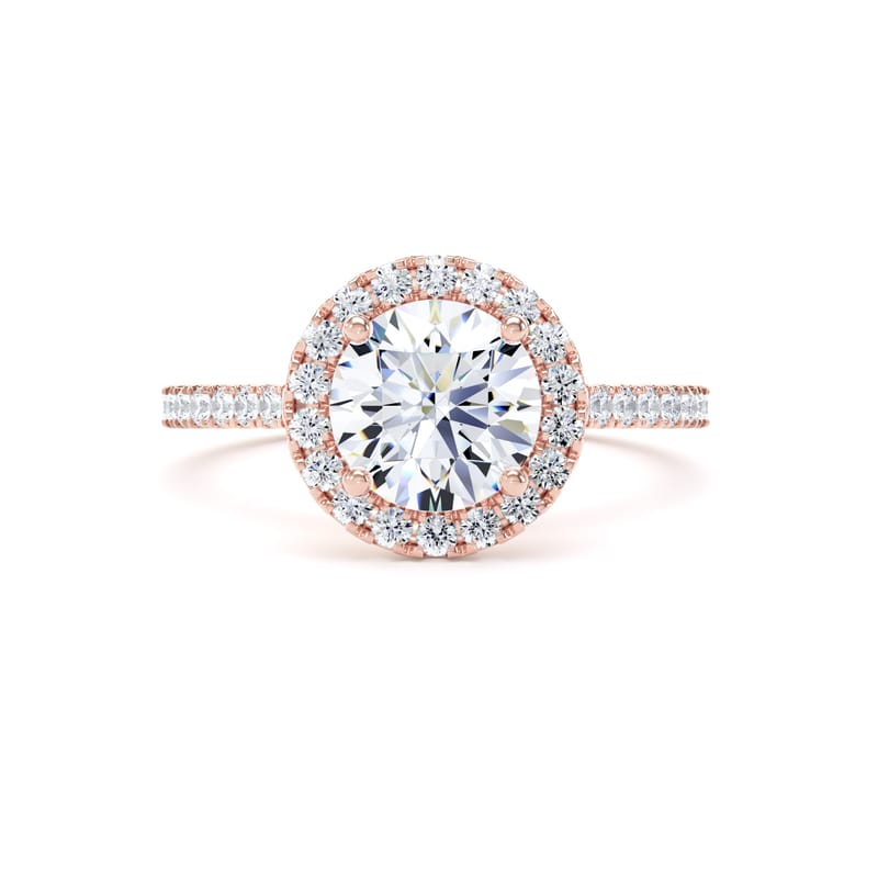 RHW03 Round Engagement Ring