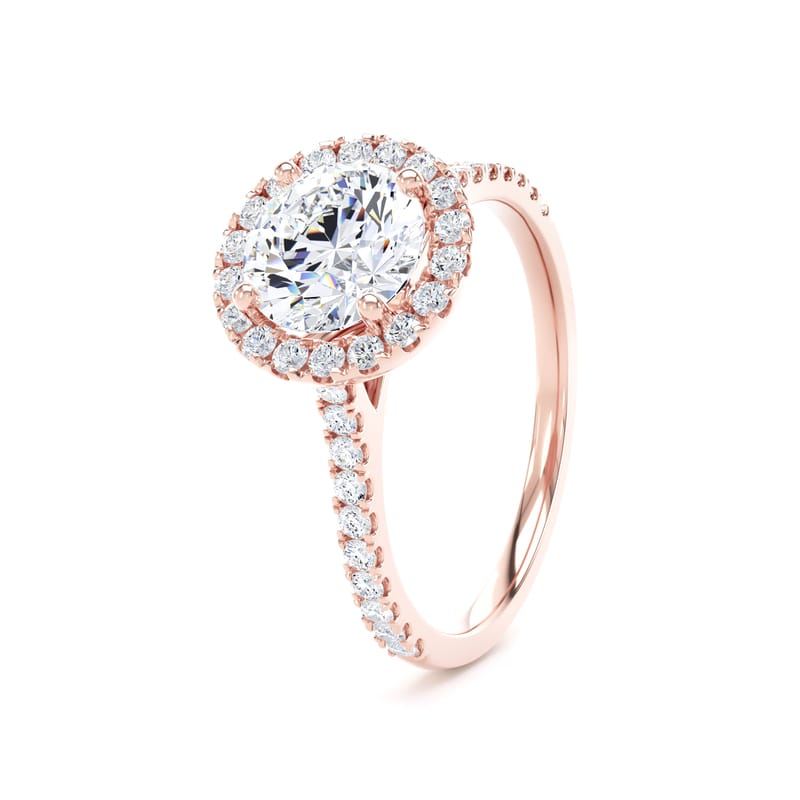 RHW03 Round Engagement Ring