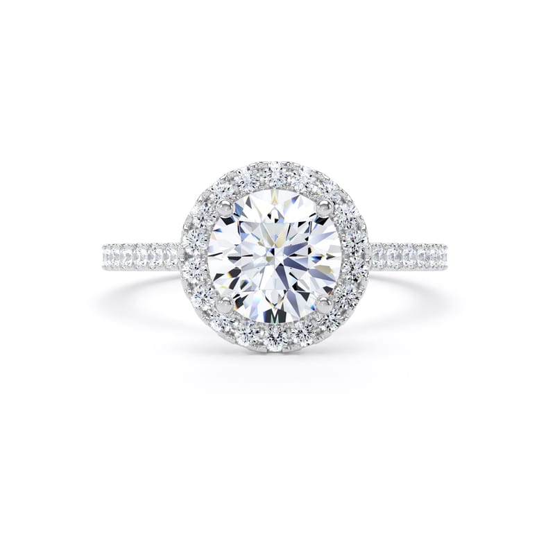 RHW03 Round Engagement Ring