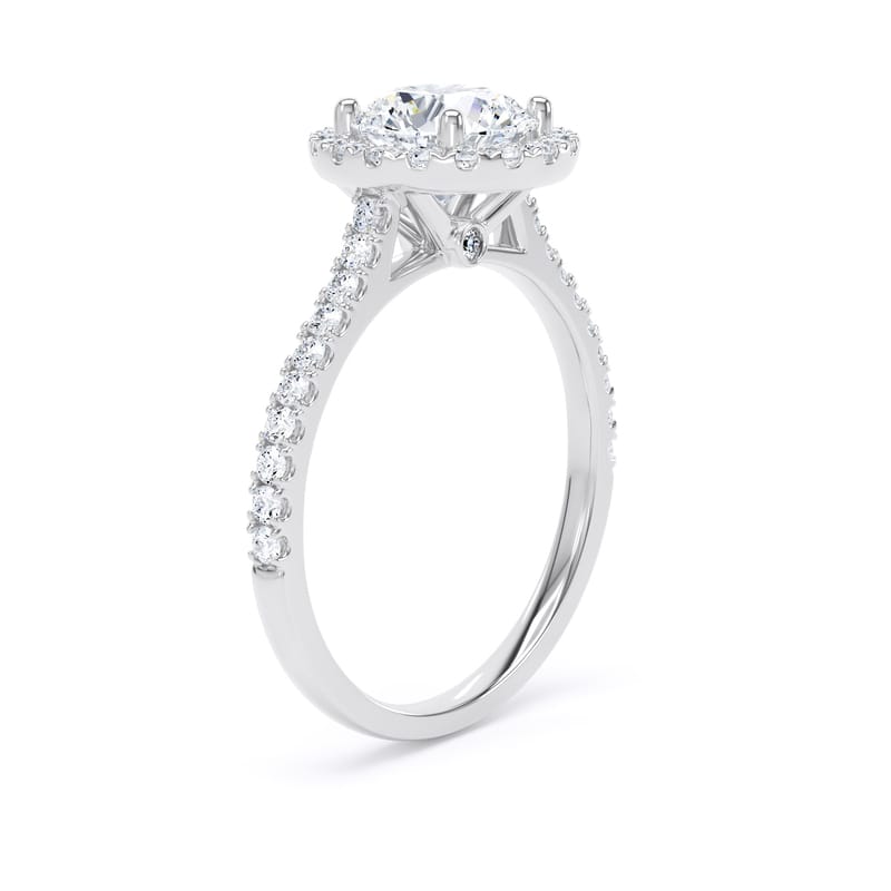 RHW03 Round Engagement Ring
