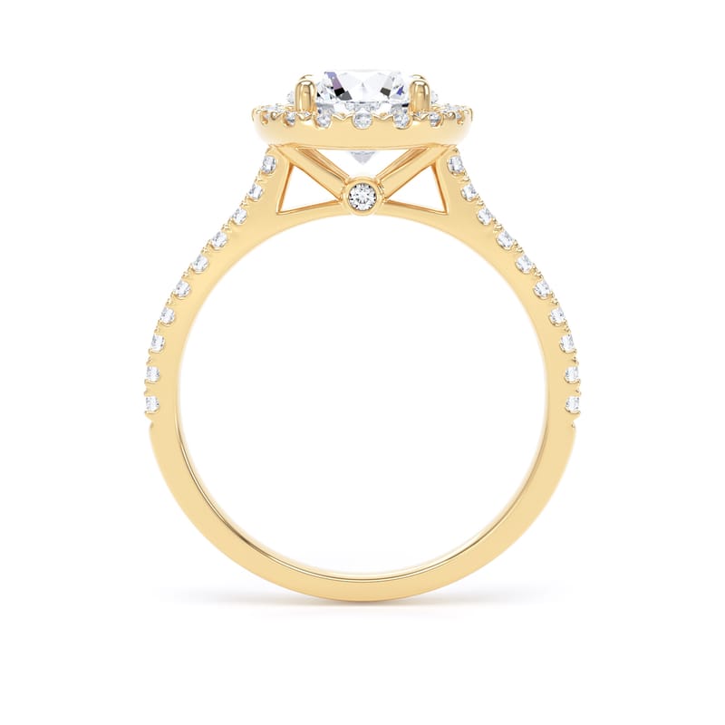 RHW03 Round Engagement Ring
