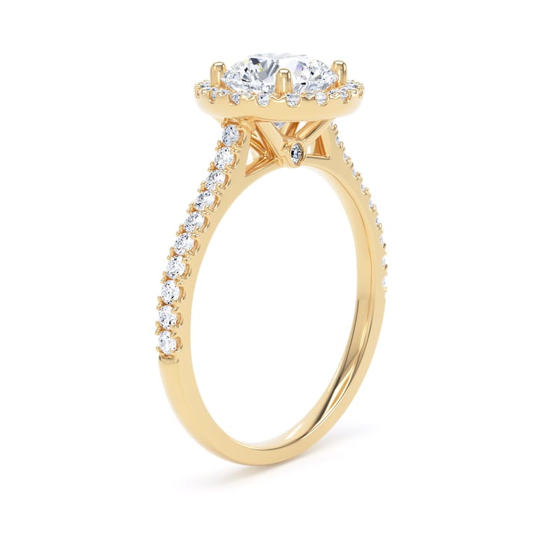 RHW03 Round Engagement Ring