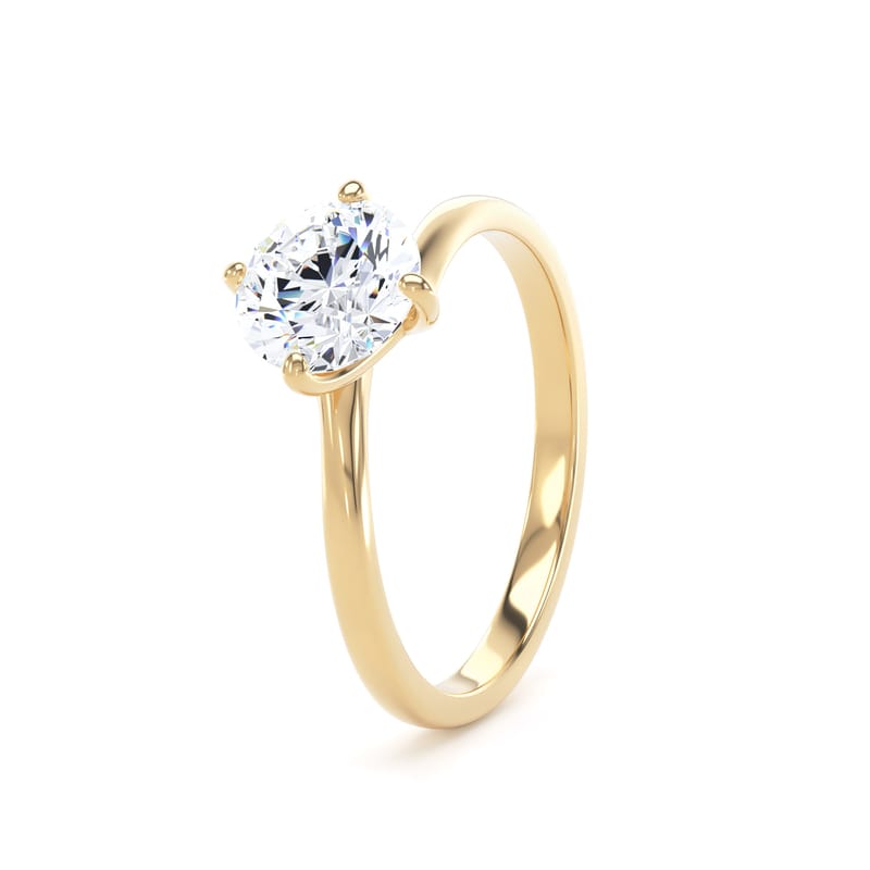 RPP01 Round Engagement Ring