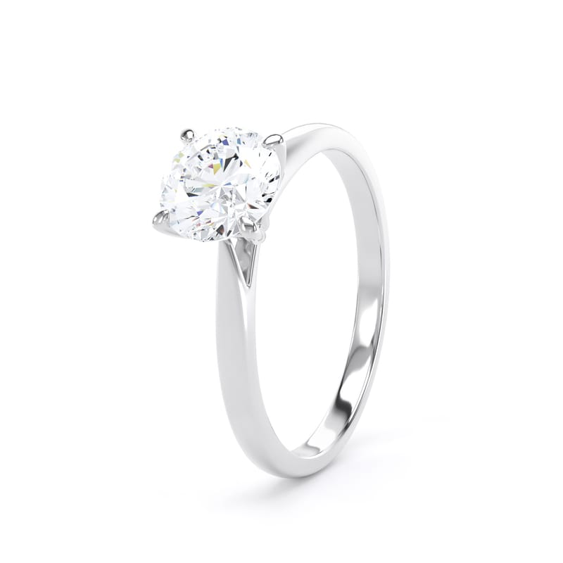 RPP02 Round Engagement Ring