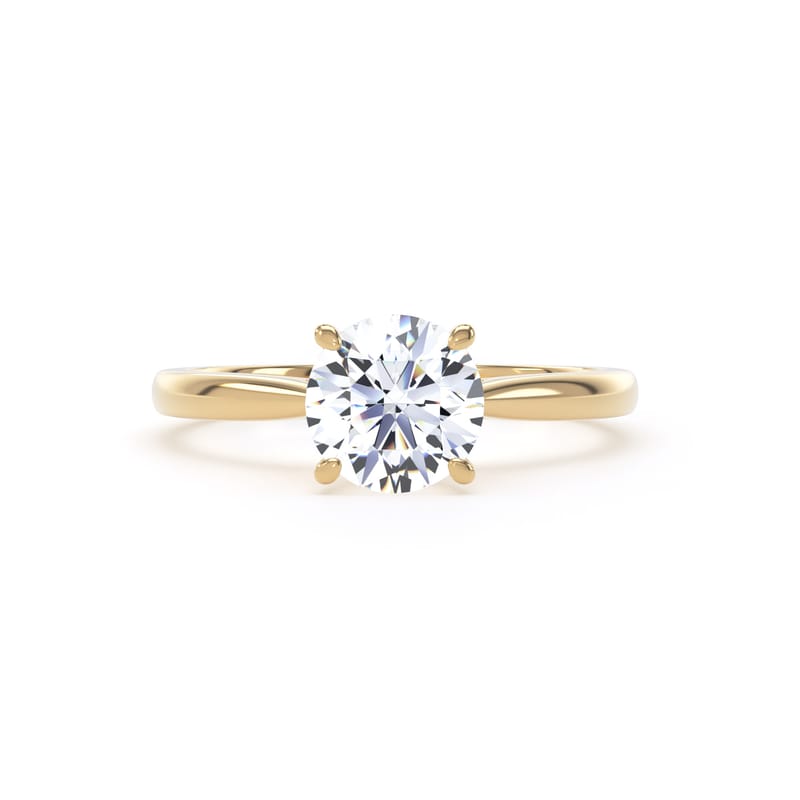 RPP02 Round Engagement Ring