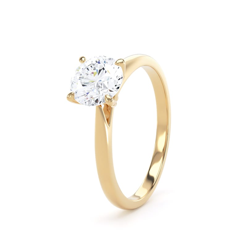 RPP02 Round Engagement Ring
