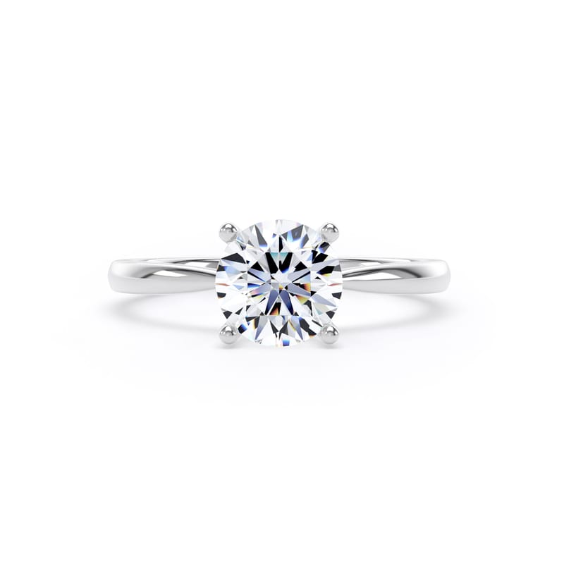 RPP03 Round Engagement Ring
